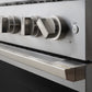 ZLINE Marino 36-Inch 5.2 cu. ft. Gas Range, 6 Burners, Convection Oven, Satin Stainless Steel, MGRS-36