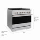 ZLINE Marino 36-Inch 5.2 cu. ft. Gas Range, 6 Brass Burners, Convection Oven, Satin Stainless Steel, MGRS-BR-36