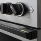 ZLINE Marino Autograph Edition 36-Inch 5.2 cu. ft. Dual Fuel Range, 6 Brass Burners, Convection Oven, Stainless Steel with Matte Black Accents, MDRZ-36-MB