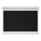 ZLINE 36 in. 5.2 cu. ft. Marino Induction Range with 5 Element Cooktop and Electric Convection Oven in Stainless Steel, MINR36