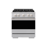 ZLINE Marino 30-Inch 4.2 cu. ft. Dual Fuel Range, 4 Burners, Convection Oven, Stainless Steel, MDR30