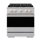 ZLINE Marino 30-Inch 4.2 cu. ft. Dual Fuel Range, 4 Burners, Convection Oven, Stainless Steel, MDR30