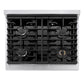 ZLINE Marino 30-Inch 4.2 cu. ft. Dual Fuel Range, 4 Burners, Convection Oven, Stainless Steel, MDR30