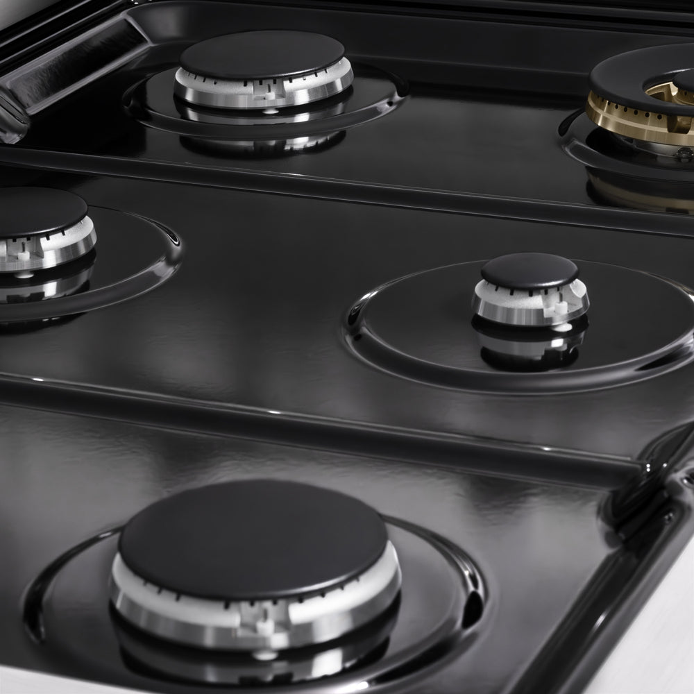ZLINE Marino 36-Inch 5.2 cu. ft. Dual Fuel Range, 6 Burners, Convection Oven, Stainless Steel, MDR36