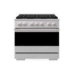 ZLINE Marino 36-Inch 5.2 cu. ft. Dual Fuel Range, 6 Burners, Convection Oven, Stainless Steel, MDR36