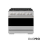 ZLINE Marino 36-Inch 5.2 cu. ft. Dual Fuel Range, 6 Brass Burner DuoPro™ Cooktop, Convection Oven, Stainless Steel, PMDR36