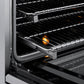 ZLINE Marino Autograph Edition 36-Inch 5.2 cu. ft. Dual Fuel Range, 6 Brass Burner DuoPro™ Cooktop, Convection Oven, Stainless Steel with Polished Gold Accents, PMDRZ-36-G
