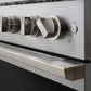 ZLINE Marino 36-Inch 5.2 cu. ft. Gas Range, 6 Brass Burners, Convection Oven, Stainless Steel, MGR-BR-36