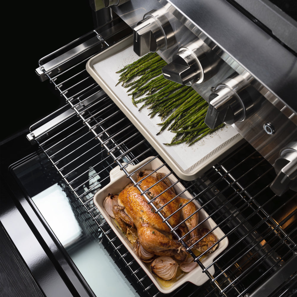 ZLINE Marino 36-Inch 5.2 cu. ft. Gas Range, 6 Brass Burners, Convection Oven, Stainless Steel, MGR-BR-36