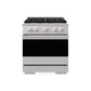 ZLINE Marino 30-Inch 4.2 cu. ft. Gas Range, 4 Burners, Convection Oven, Stainless Steel, MGR30