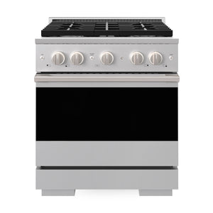 ZLINE Marino 30-Inch 4.2 cu. ft. Gas Range, 4 Burners, Convection Oven, Stainless Steel, MGR30