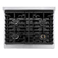 ZLINE Marino 30-Inch 4.2 cu. ft. Gas Range, 4 Burners, Convection Oven, Stainless Steel, MGR30