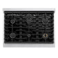 ZLINE Marino 36-Inch 5.2 cu. ft. Gas Range, 6 Burners, Convection Oven, Stainless Steel, MGR36
