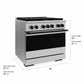 ZLINE Marino Autograph Edition 36-Inch 5.2 cu. ft. Gas Range, 6 Brass Burners, Convection Oven, Stainless Steel with Matte Black Accents, MGRZ-36-MB