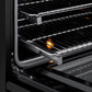 ZLINE Marino 36-Inch 5.2 cu. ft. Dual Fuel Range, 6 Burners, Convection Oven, Black Stainless Steel, MDRB-36