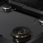 ZLINE Marino 30-Inch 4.2 cu. ft. Gas Range, 4 Burners, Convection Oven, Black Stainless Steel, MGRB-30