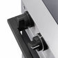 ZLINE Autograph Edition 30 in. 4.2 cu. ft. Marino Induction Range with 4 Element Cooktop and Electric Convection Oven in Satin Stainless Steel with Matte Black Accents, MINRSZ-30-MB