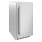 ZLINE 15" Touchstone Nugget Ice Maker in Stainless Steel Door, INGD-ST-15