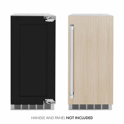 ZLINE 15" Touchstone Nugget Ice Maker in Panel-Ready Door, INGDP-15