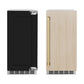 ZLINE Autograph 15" Touchstone Nugget Ice Maker, Panel-Ready Door, Champagne Bronze, INGDPZ-15-CB