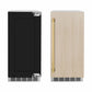 ZLINE Autograph 15" Touchstone Nugget Ice Maker in Panel-Ready Door with Polished Gold Handle, INGDPZ-15-G