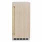 ZLINE Autograph 15" Touchstone Nugget Ice Maker in Panel-Ready Door with Polished Gold Handle, INGDPZ-15-G