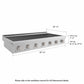 ZLINE 48" Paramount Induction Rangetop with 7 Element Cooktop in Stainless Steel, SINRT48
