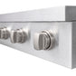 ZLINE 48" Paramount Induction Rangetop with 7 Element Cooktop in Satin Stainless Steel, SINRTS-48
