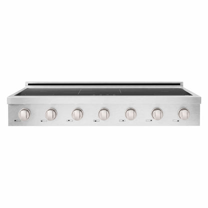 ZLINE 48" Paramount Induction Rangetop with 7 Element Cooktop in Satin Stainless Steel, SINRTS-48