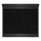 ZLINE Autograph Edition 30" Paramount Induction Rangetop with 4 Element Cooktop in Black Stainless Steel and Champagne Bronze Accents, SINRTBZ-30-CB