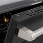 ZLINE 48" Paramount Induction Range with 7 Element Cooktop in Stainless Steel with Black Matte Doors, SINR-BLM-48