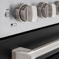 ZLINE 48" Paramount Induction Range with 7 Element Cooktop in Stainless Steel with Black Matte Doors, SINR-BLM-48