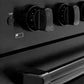 ZLINE 48" Paramount Induction Range with 7 Element Cooktop in Black Stainless Steel, SINRB-48