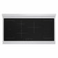ZLINE 48" Paramount Induction Range with 7 Element Cooktop in Satin Stainless Steel with Black Matte Doors, SINRS-BLM-48