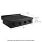 ZLINE 30" Paramount Induction Rangetop with 4 Element Cooktop in Black Stainless Steel, SINRTB-30