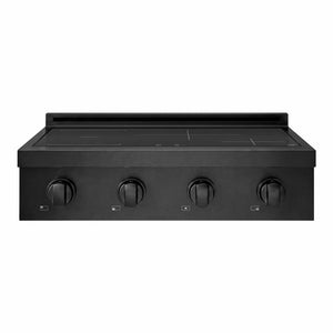 ZLINE 30" Paramount Induction Rangetop with 4 Element Cooktop in Black Stainless Steel, SINRTB-30