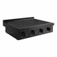 ZLINE 30" Paramount Induction Rangetop with 4 Element Cooktop in Black Stainless Steel, SINRTB-30