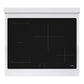 ZLINE Autograph Edition 30" Paramount Induction Rangetop with 4 Element Cooktop in Satin Stainless Steel and Matte Black Accents, SINRTSZ-30-MB