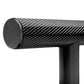 ZLINE 30" Wall-Mount Range Hood Helix Handle in Black Stainless Steel, RHHZ-K-BS-30
