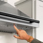 ZLINE 30" Wall-Mount Range Hood Helix Handle in Black Stainless Steel, RHHZ-K-BS-30