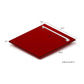 ZLINE Tallac 24-Inch Top Control Built-In Dishwasher, Red Gloss Panel, Traditional Handle, 51 dBA, DWV-RG-24