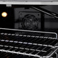 ZLINE 30" 4.2 cu. ft. Paramount Dual Fuel Range with 4 Burners in Stainless Steel with Black Matte Door, SDR-BLM-30