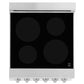 ZLINE 24" 2.8 cu. ft. Induction Range with a 4 Element Stove and Electric Oven in Black Matte, RAIND-BLM-24