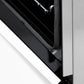 ZLINE 60" Autograph Edition Gas Burner, Electric Oven in DuraSnow® Stainless Steel with White Matte Door and Black Accents, RASZ-WM-60-MB