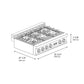ZLINE 36 in. Rangetop with 6 Gas Brass Burners, RT-BR-36