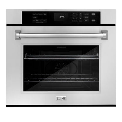 ZLINE 30" Professional Single Wall Oven with Air Fry and Self-Clean in Stainless Steel, WAS-30