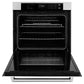 ZLINE 30" Professional Single Wall Oven with Air Fry and Self-Clean in Stainless Steel with White Matte Door, WAS-WM-30