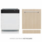 ZLINE Tallac 24-Inch Top Control Built-In Dishwasher, Panel Ready, 51 dBA, DWV-24