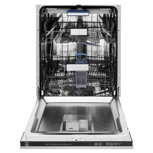 ZLINE Tallac 24-Inch Top Control Built-In Dishwasher, Stainless Steel Panel, Traditional Handle, 51 dBA, DWV-304-24
