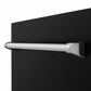 ZLINE Tallac 18-Inch Top Control Built-In Dishwasher, Black Matte Panel, Traditional Handle, 51 dBA, DWV-BLM-18